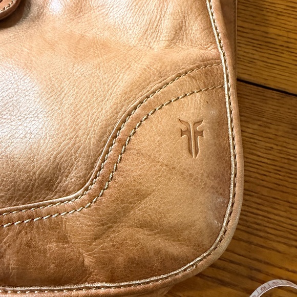 Frye Tan Leather Crossbody Bag - Picture 7 of 12